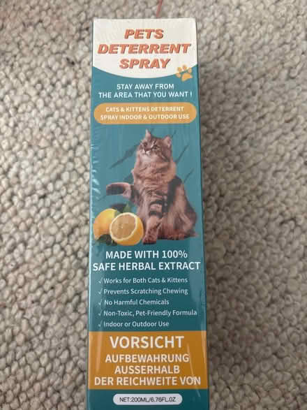 Photo of free Pets deterrent spray (Hornsey N8) #1