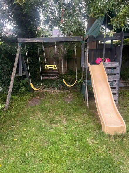 Photo of free Children’s outdoor play set (Gateacre L25) #1