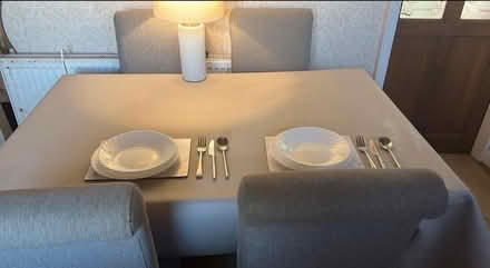 Photo of free Dining Table and 4 Chairs (Bankfoot BD5) #1
