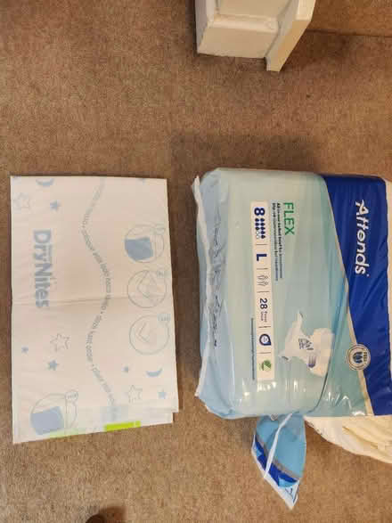 Photo of free Incontinence/personal care products (Campbell Park MK9) #1