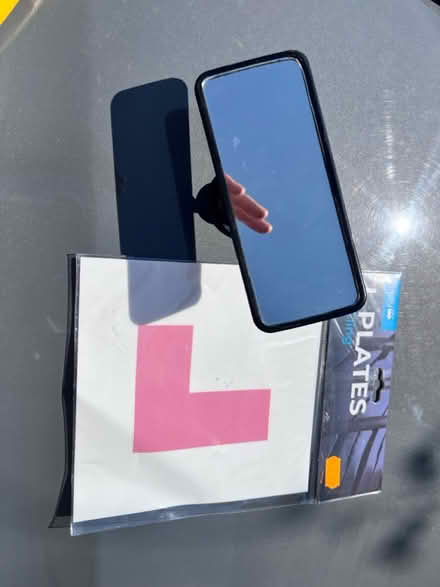 Photo of free Learner L plates and mirror (Witney OX28) #1