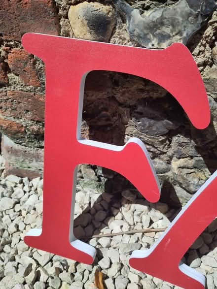 Photo of free 3D decor letters F,A,B,E,R,Y,',S (Princes Risborough HP27) #1
