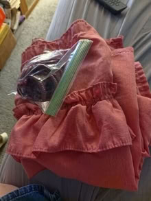 Photo of free Shower curtain with rings #1