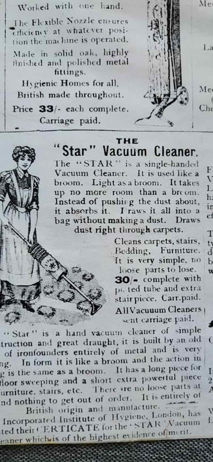 Photo of free Victorian antique vacuum cleaner (Dudley DY1) #3