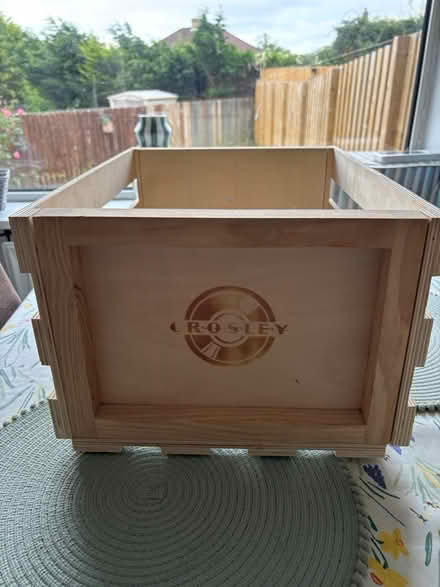 Photo of free crossley wooden vinyl record crate (Greetland HX4) #3