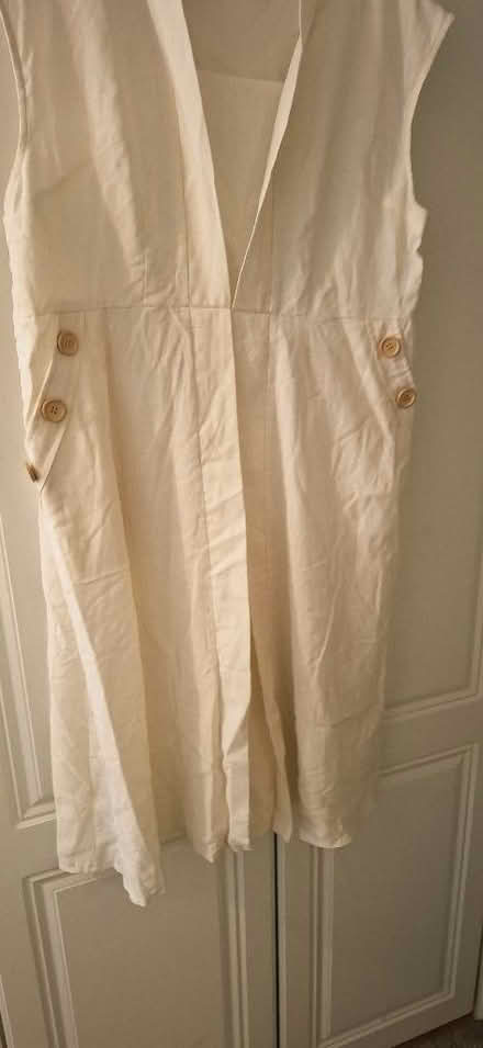 Photo of free Cream summer dress size 40 (St Leonards Green TN38) #1