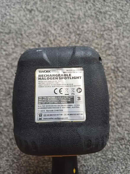 Photo of free Rechargeable halogen spot light (Haylands Way MK41) #3