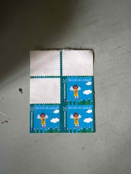 Photo of free Belgian stamps (Croton-on-Hudson) #1