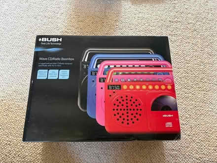 Photo of free Bush CD/FM Radio Boombox (Whitley SN12) #2