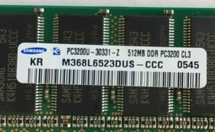 Photo of free DDR Memory (Foster & California Ave) #3