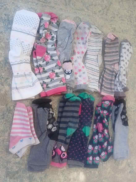 Photo of free 13 x pairs girls/womens socks size 3-5 (Haylands Way MK41) #1