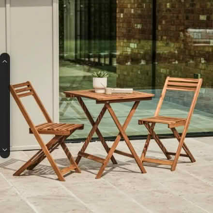 Photo of 2 seater garden chairs and table good/ working condition (Moseley B13) #1