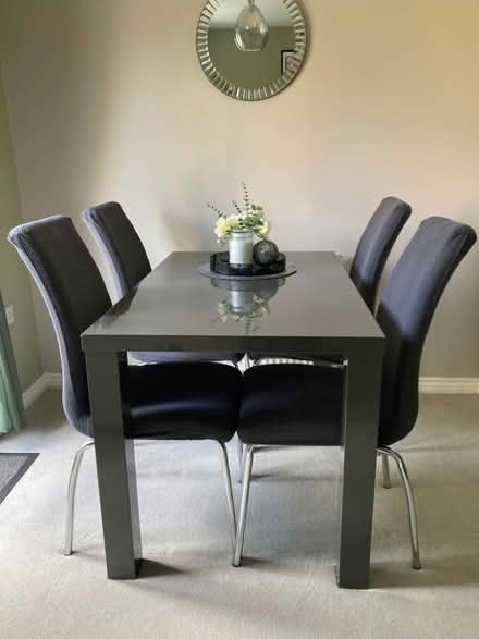 Photo of free Dining table and chairs (Newton Leys MK3) #1