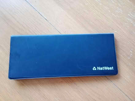 Photo of free NatWest cheque book holder (Welling DA16) #1