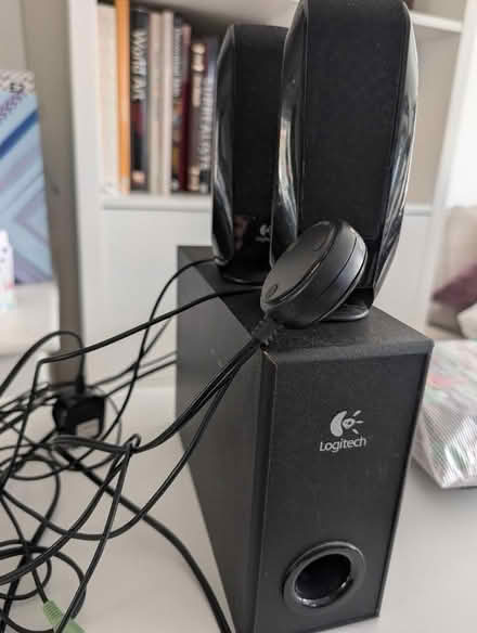 Photo of free Computer speakers (Headcorn TN27) #1