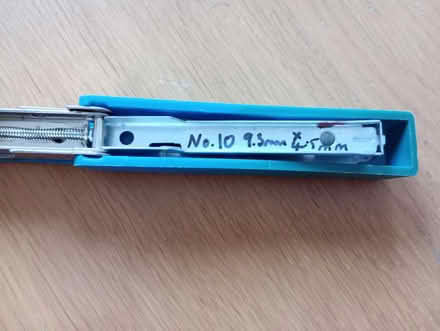 Photo of free Small stapler and compatible staples (Welling DA16) #2