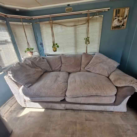 Photo of free 3 Seater Grey Couch (Derrinturn) #1