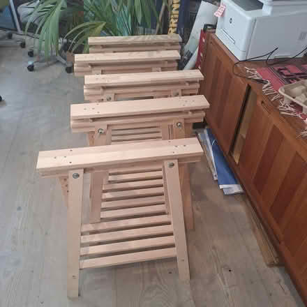 Photo of free Trestle legs x 5 (WC2R) #1