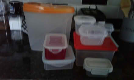 Photo of free Plastic kitchen containers (St Blazey Gate PL24) #2
