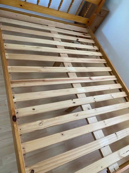 Photo of free Double bed pine frame (Easton, Portland DT5) #3