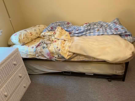 Photo of free Twin high-rise bedframe (Teaneck, NJ) #1