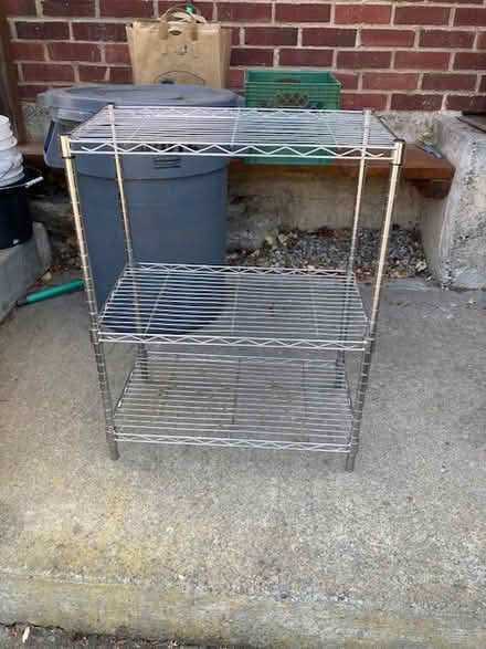 Photo of free Chrome wire shelving (Ravenna/Maple Leaf) #1