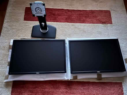 Photo of free 2x Dell UltraSharp U2412M 24" Monitors (West Watford WD18) #1