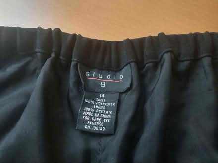Photo of free Women's Black Pants size 14 (Brooklyn, Midwood) #2