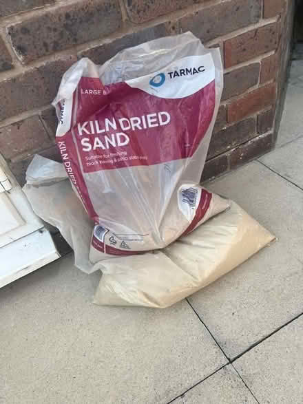 Photo of free Block paving sand (Steyning central BN44) #1