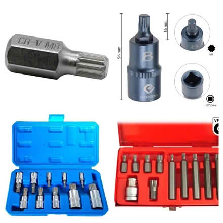 Photo of M8 Spline bit or Spline bit set (Mapperly NG3) #1