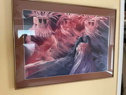 Photo of free Framed art with couple (Teaneck, NJ) #1