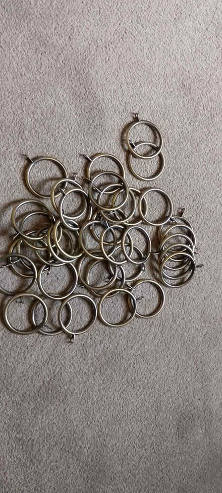 Photo of free Curtain Pole Rings (Emmbrook RG41) #1