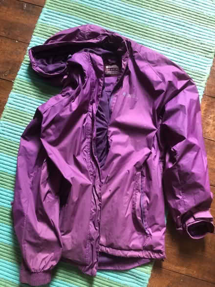 Photo of free womens purple raincoat (Sprowston NR7) #3