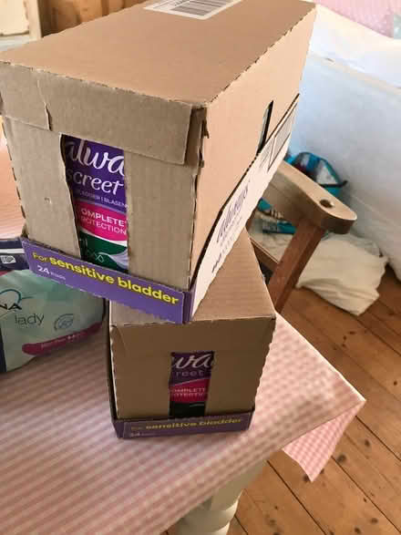 Photo of free Hoard of sensitive bladder pads (Off Woodbridge road IP4) #2