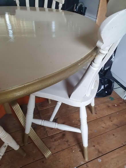 Photo of free Round Dining Table, 4 chairs (Lancaster LA1) #1