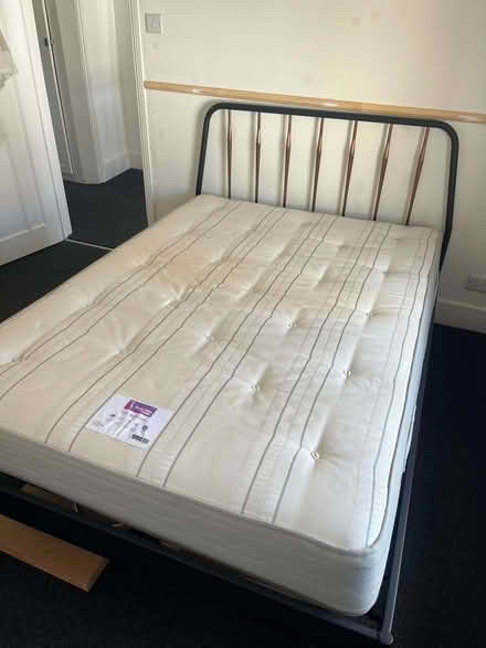 Photo of free Double Bed Frame & Mattress (Aldrington BN3) #1