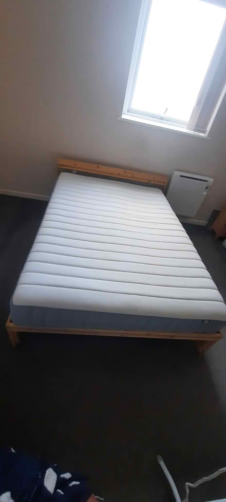 Photo of free Double bed with mattress #2 (Burnley) #1
