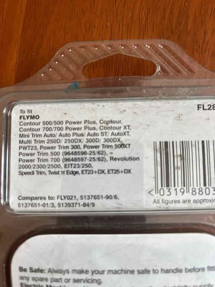 Photo of free Flymo Strimmer Cable (Selsdon CR2) #2