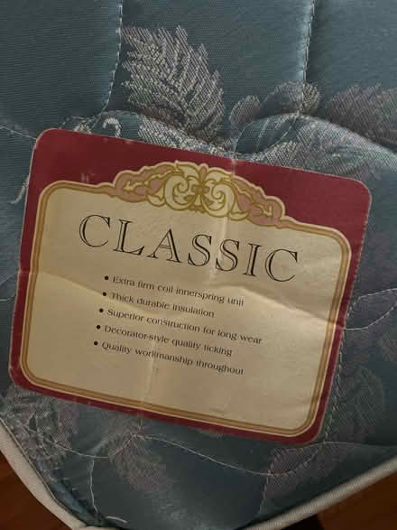Photo of free Full Extra Firm Mattress (13757) #3