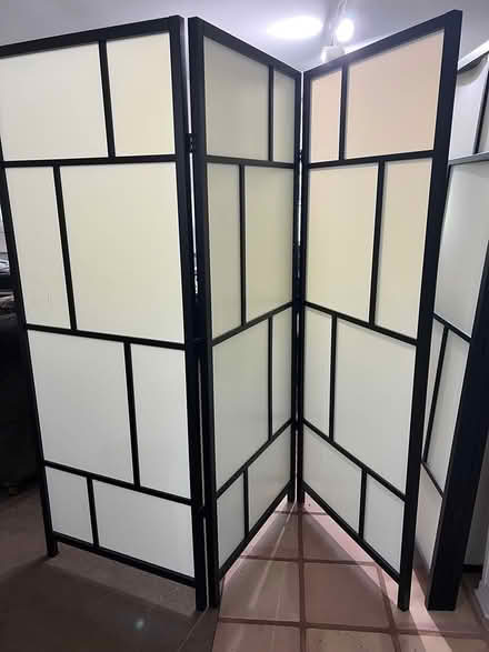 Photo of free 2 Folding Room dividers (Plainfield-rt.59+126) #1