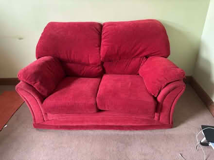 Photo of free 2 arm chair and a 2 seater sofa , has all the fire label (Durkar WF4) #1