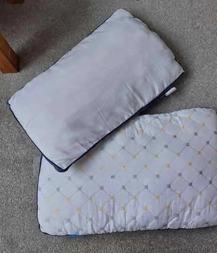 Photo of free Two pillows in good clean condition (Swaythling SO16) #2