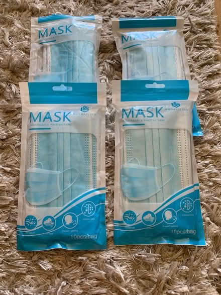 Photo of free 40 disposable face masks (Emsworth PO10) #1