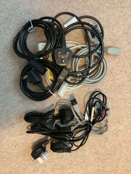 Photo of free Mains leads (Caldecott OX14) #1