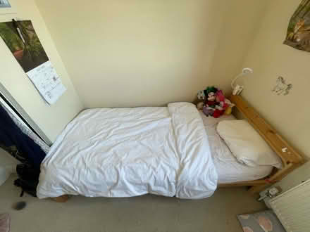 Photo of free Single bed and mattress (Mill Hill (NW7)) #1