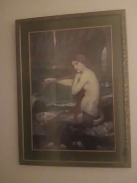 Photo of free The mermaid by John William waterhouse (Blacklands TN34) #2