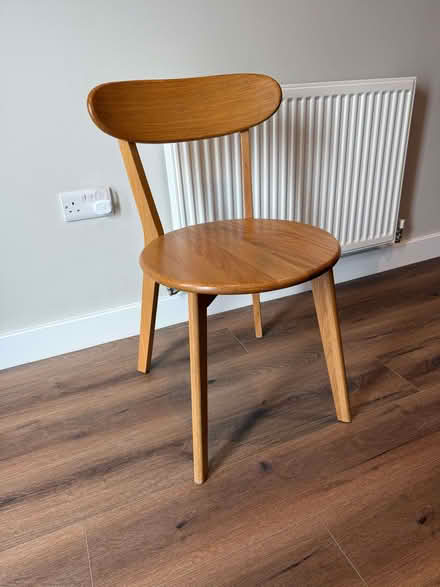 Photo of free 4x wooden dining room chairs (Upper Rotcher HD7) #1