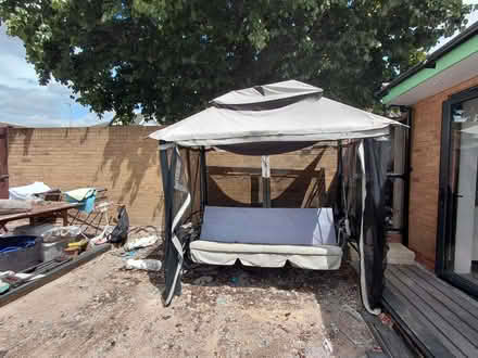 Photo of free 3 seater swing bed (Ilford IG1) #2