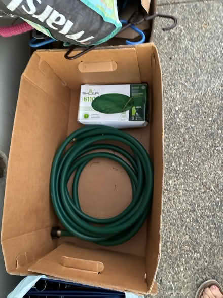 Photo of free Garden hose & size small glove (Central San Rafael) #1