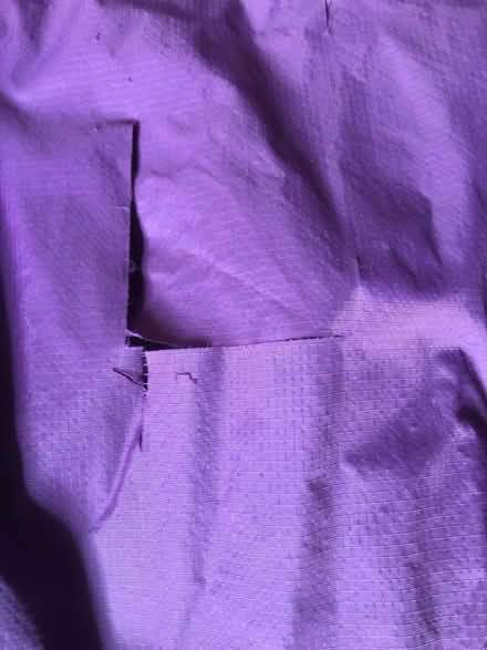 Photo of free womens purple raincoat (Sprowston NR7) #1